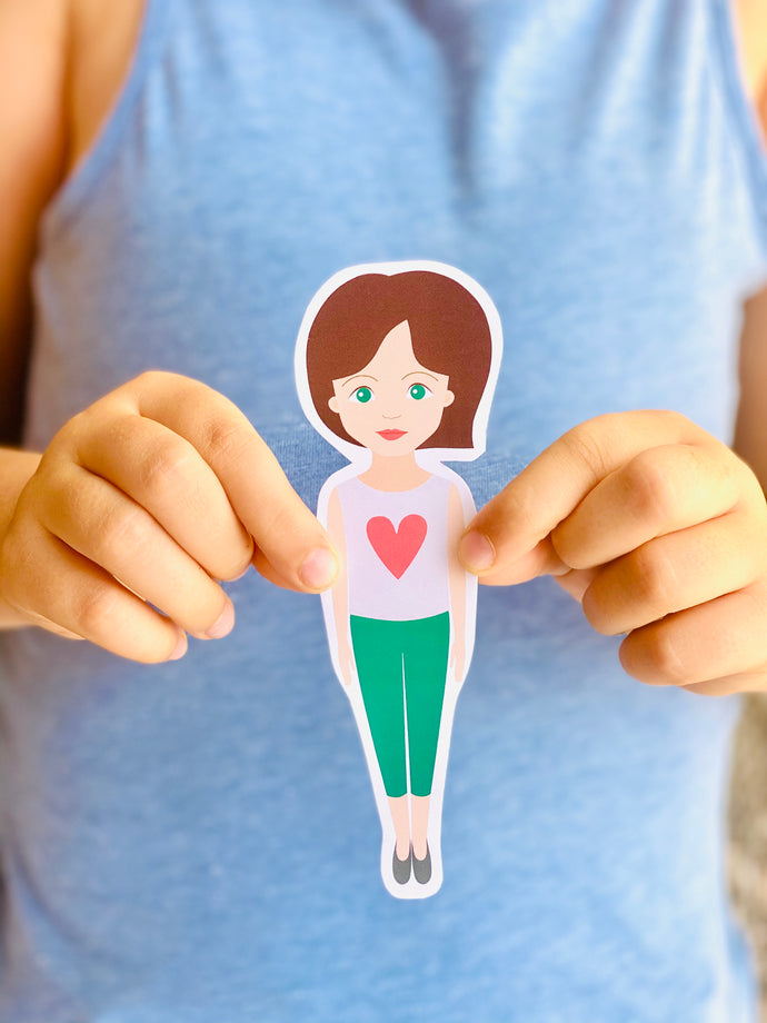 Paper dolls by Cozy Pouch