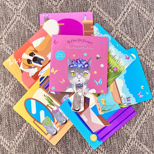 Paper Dolls by Cozy Pouch: Willow the Beautiful Cat