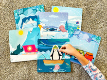 Load image into Gallery viewer, Paper Dolls by Cozy Pouch: Penguin
