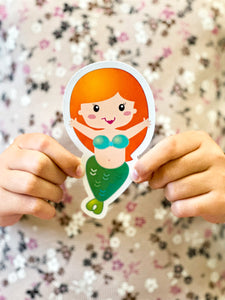 Paper Dolls by Cozy Pouch: Mermaid