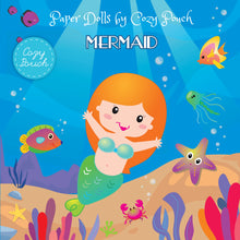 Load image into Gallery viewer, Paper Dolls by Cozy Pouch: Mermaid
