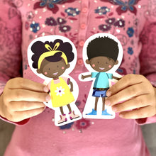 Load image into Gallery viewer, Paper Dolls by Cozy Pouch: We Love Outdoors