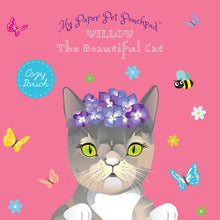Load image into Gallery viewer, Paper Dolls by Cozy Pouch: Willow the Beautiful Cat