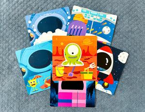Paper Dolls by Cozy Pouch: Space Adventure